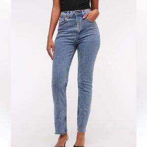 Abercrombie & Fitch Ultra High Rise Super Skinny Ankle Jeans